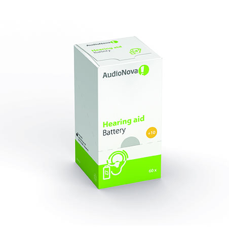 AudioNova - Batterier til høreapparater str. 10